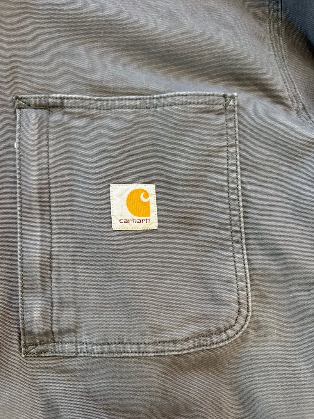 Carhartt Canvas Fleece-Lined Shirt Jacket Size 2XL 7