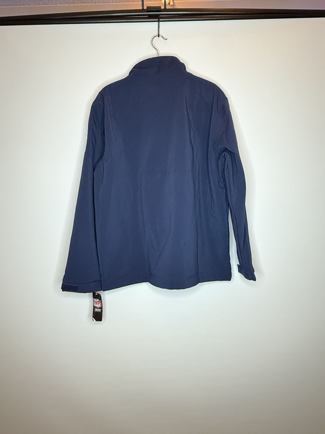 Seattle Seahawks Soft Shell Sports Coat On-Field Jacket Navy Men's ... 3