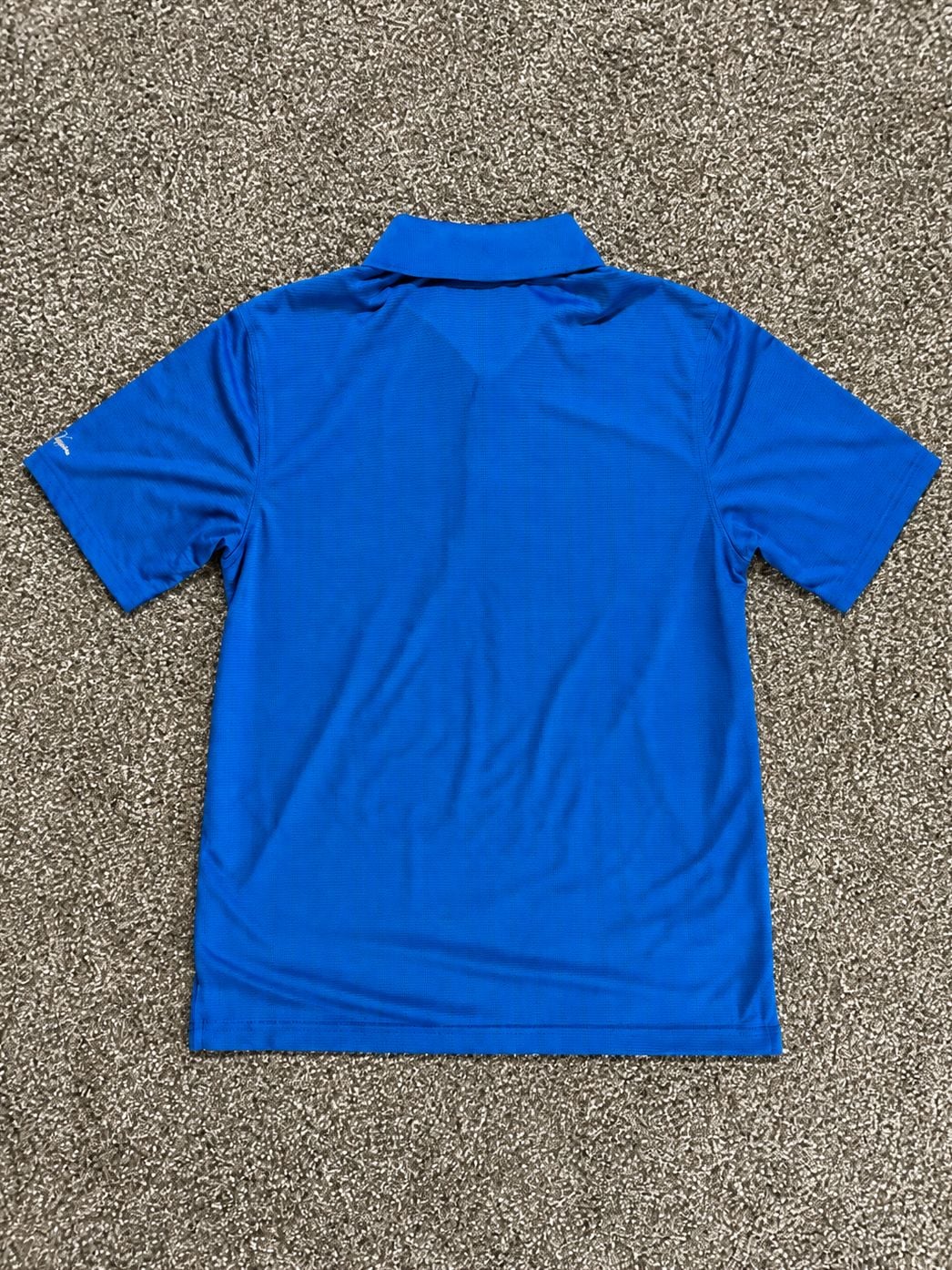 Walter Hagen Golf Polo Shirt Size M Blue Performance Short Sleeve 3