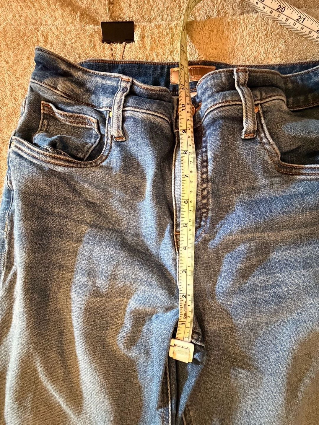 KUT From The Kloth Straight Leg Jeans Size 8 Blue Denim 6