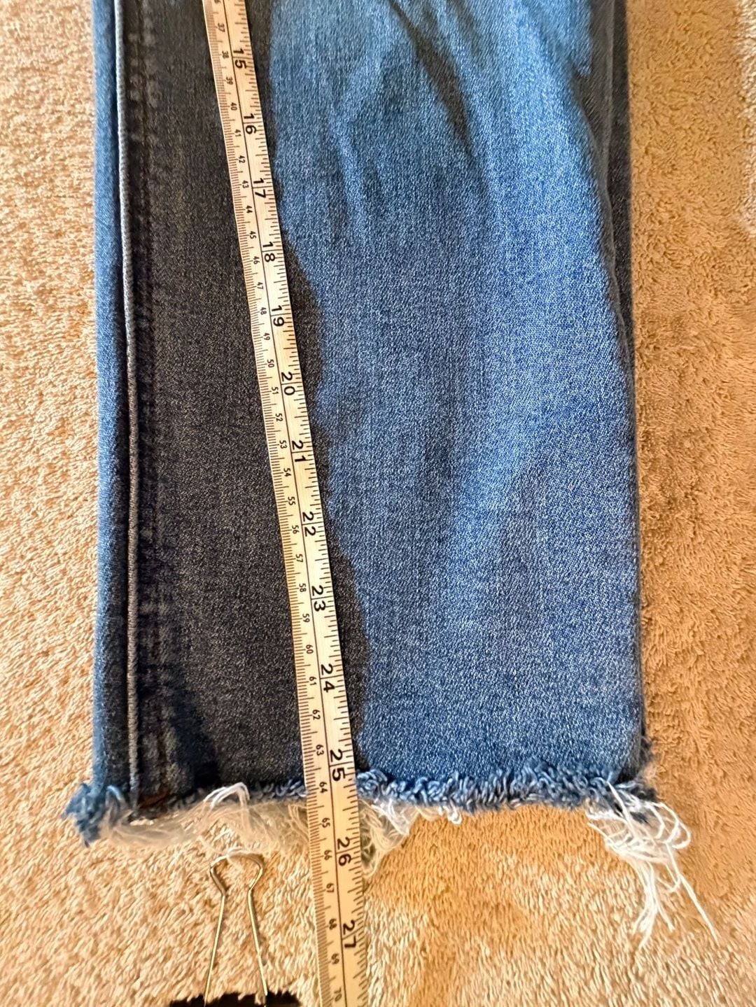 KUT From The Kloth Straight Leg Jeans Size 8 Blue Denim 9