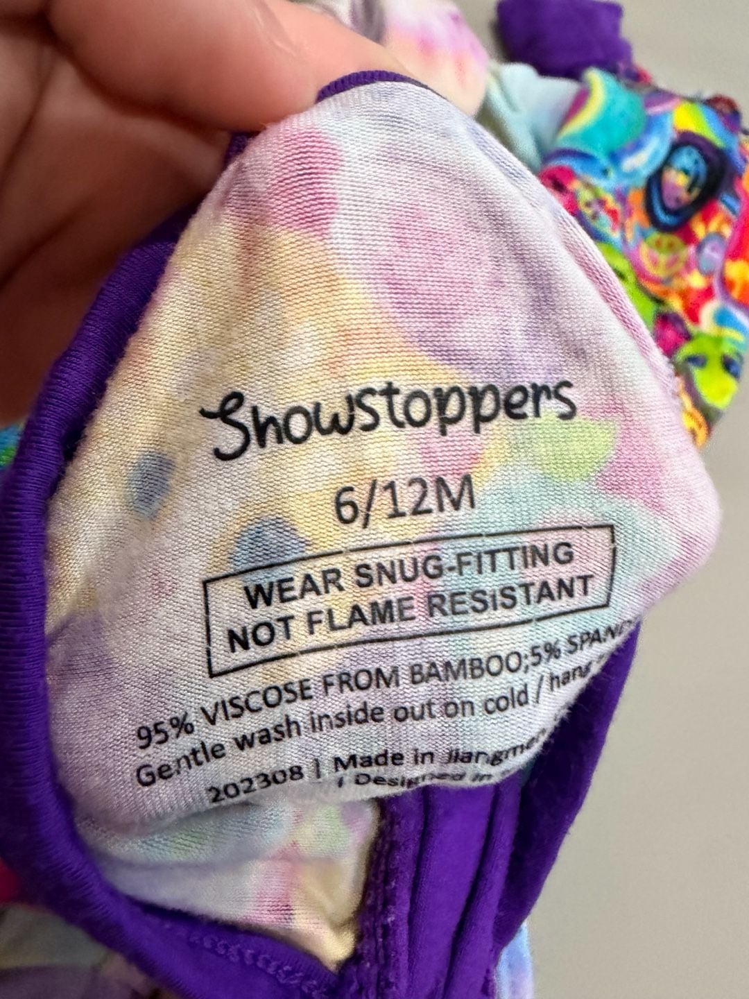 The Sleepy Sloth And Lisa Frank Showstoppers Zippy Sleepers Size 6-12M 3