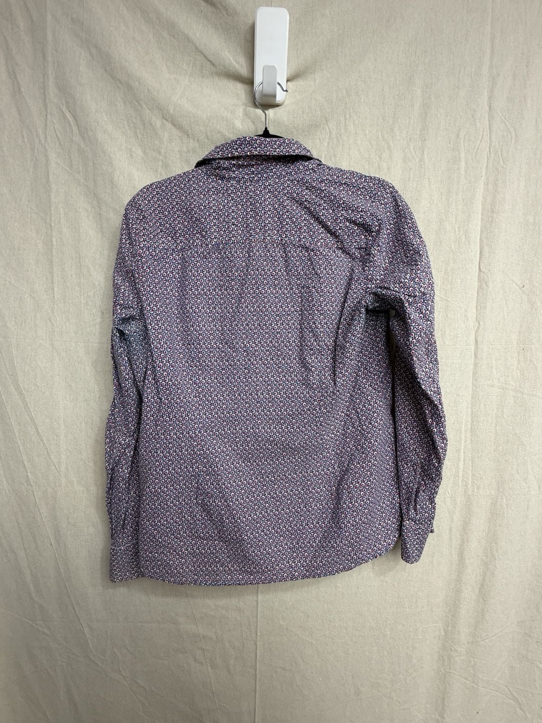 Tommy Hilfiger Floral Long Sleeve Button-Down Shirt Size M 7