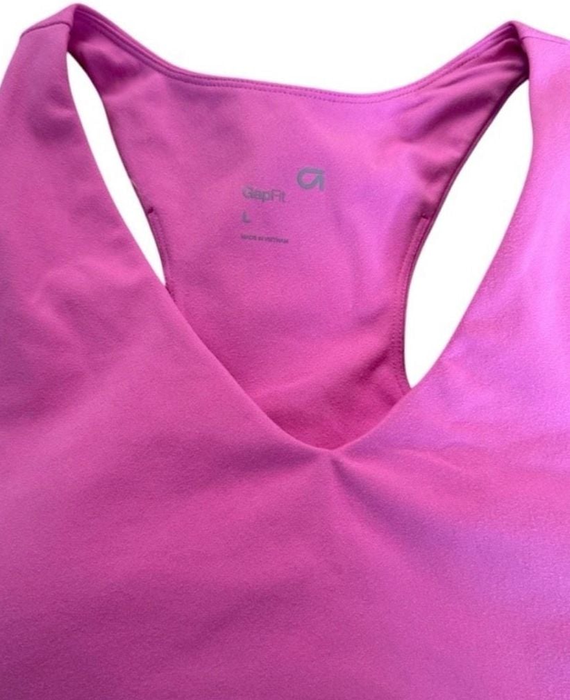 GapFit Pink Racerback Sports Bra/leggings set Activewear set m/L (runs small) 7