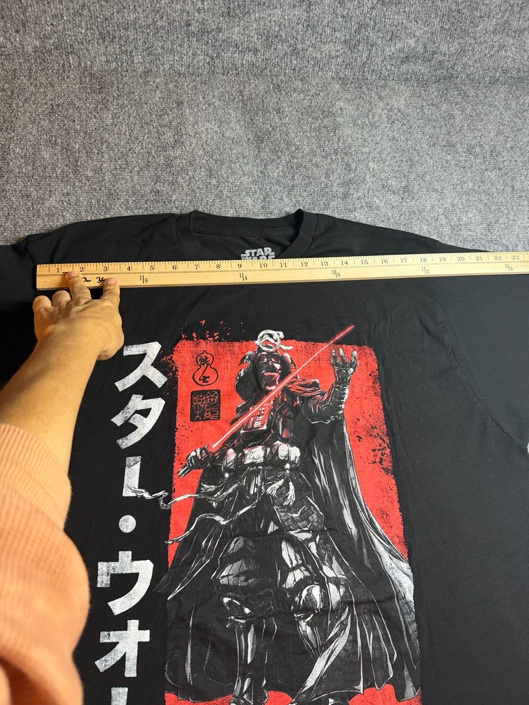 Mad Engine Star Wars Darth Vader Samurai T-Shirt XL Black 6