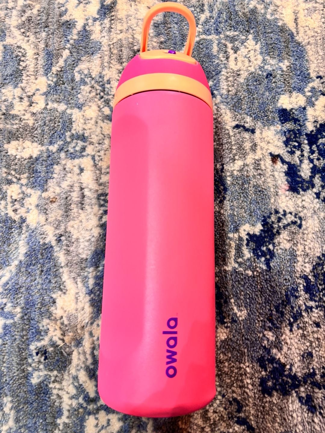 Owala FreeSip Water Bottle 24 oz Pink Orange 1