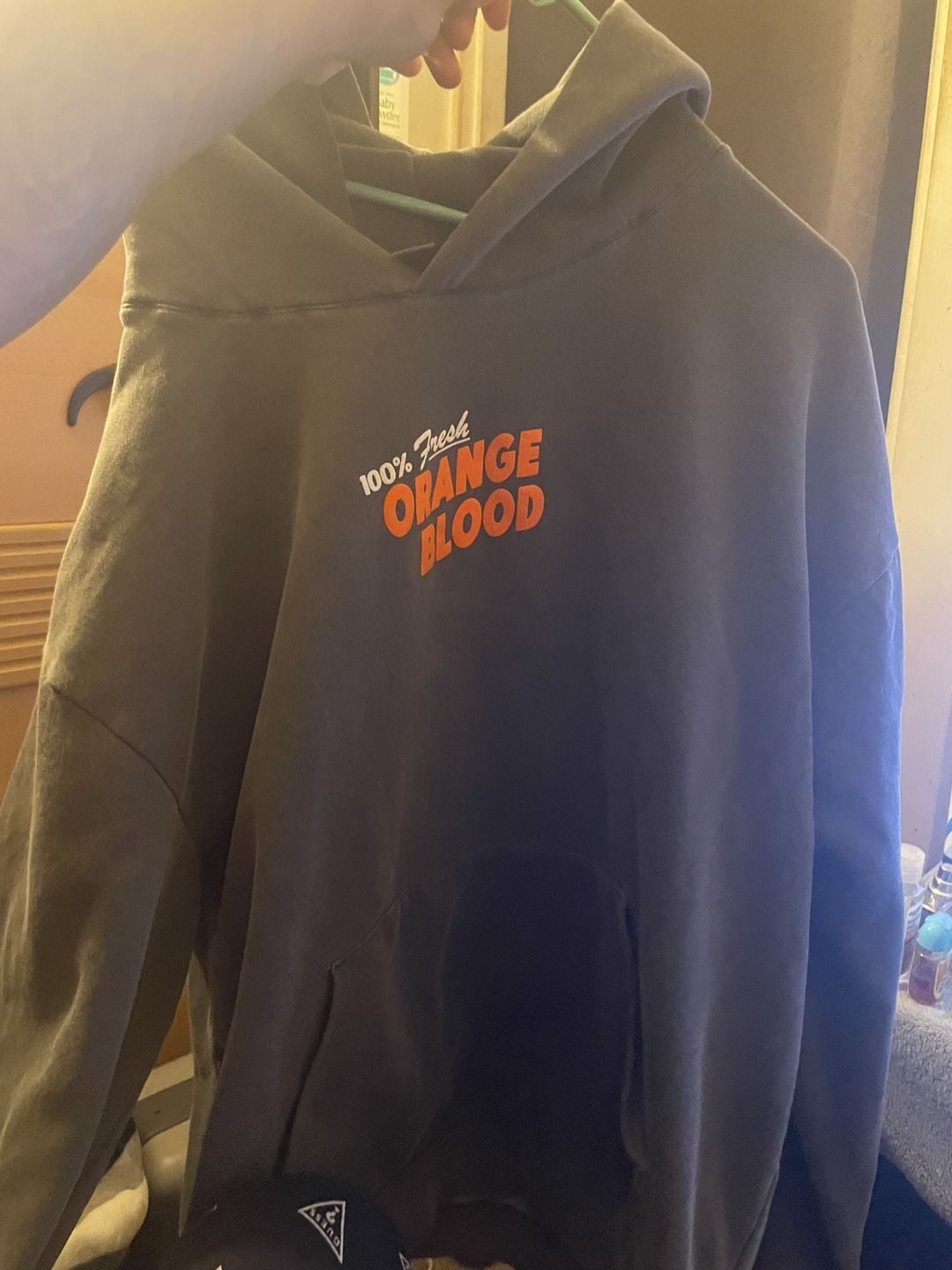 Independent Trading Co Mt Joy Orange Blood Hoodie Size XL 2