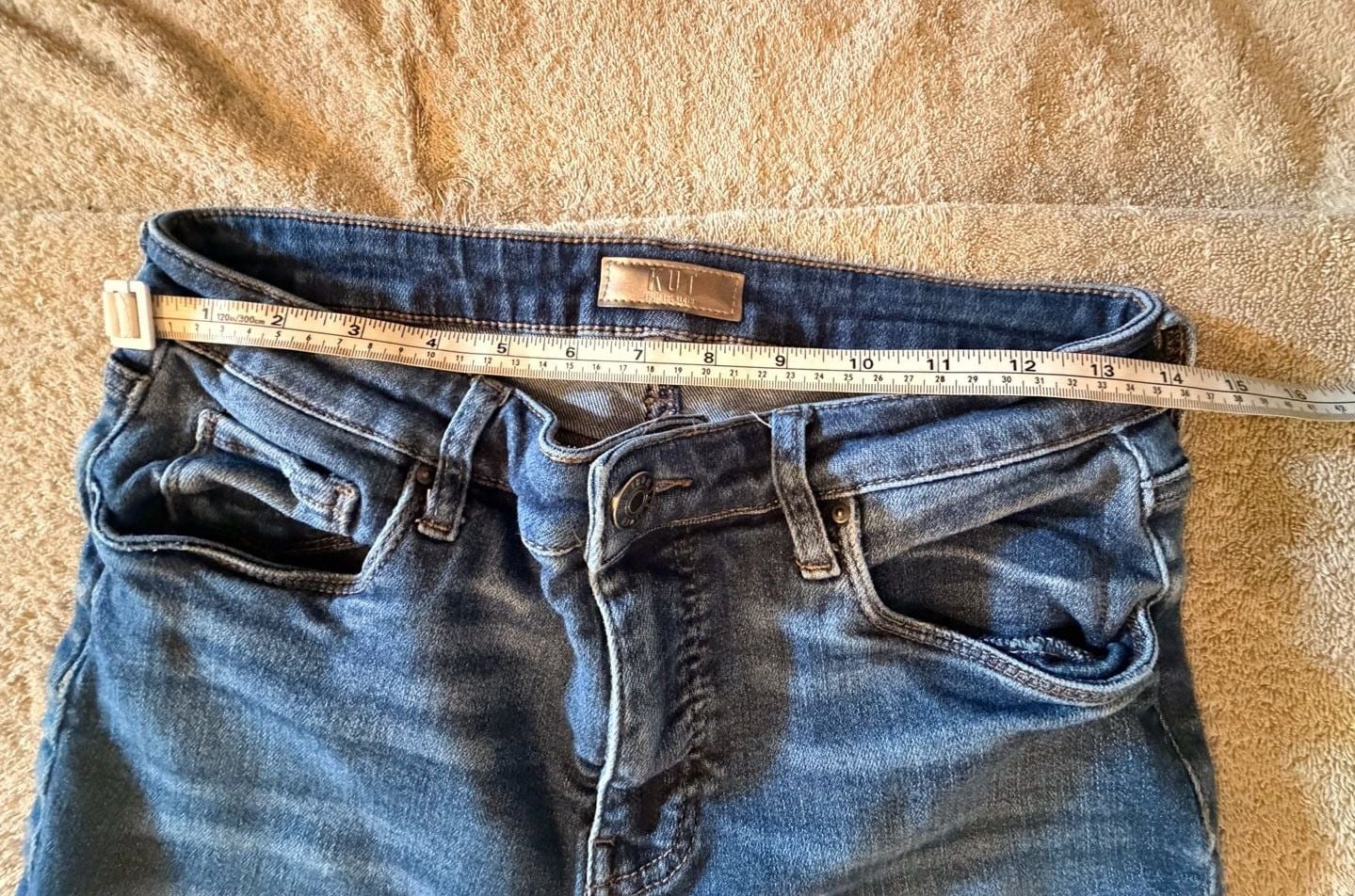 Kut From The Kloth Skinny Jeans Size 8 Blue Denim 4