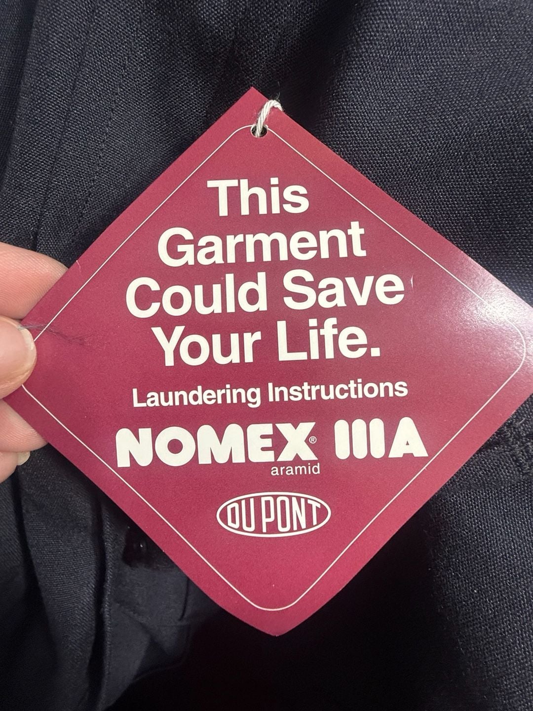 Lion Apparel Nomex IIIA Flame Resistant Shirt X-Large Dark Navy New With Tags NOS Deadstock 5