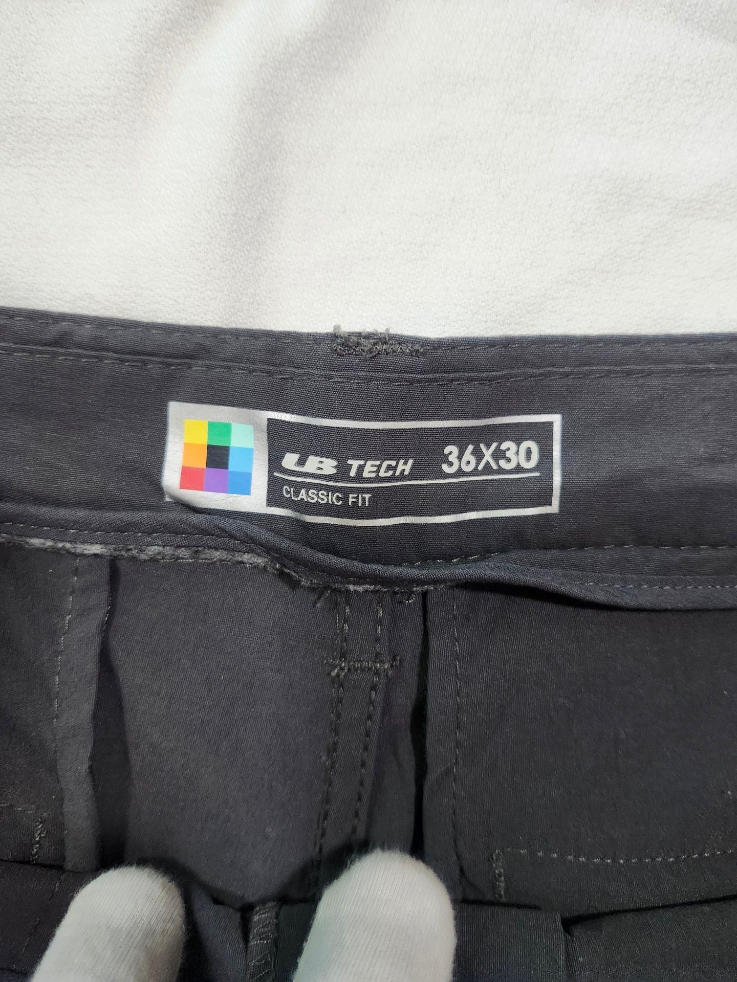UB Tech Classic Fit Pants 36x30 Gray Technical 2