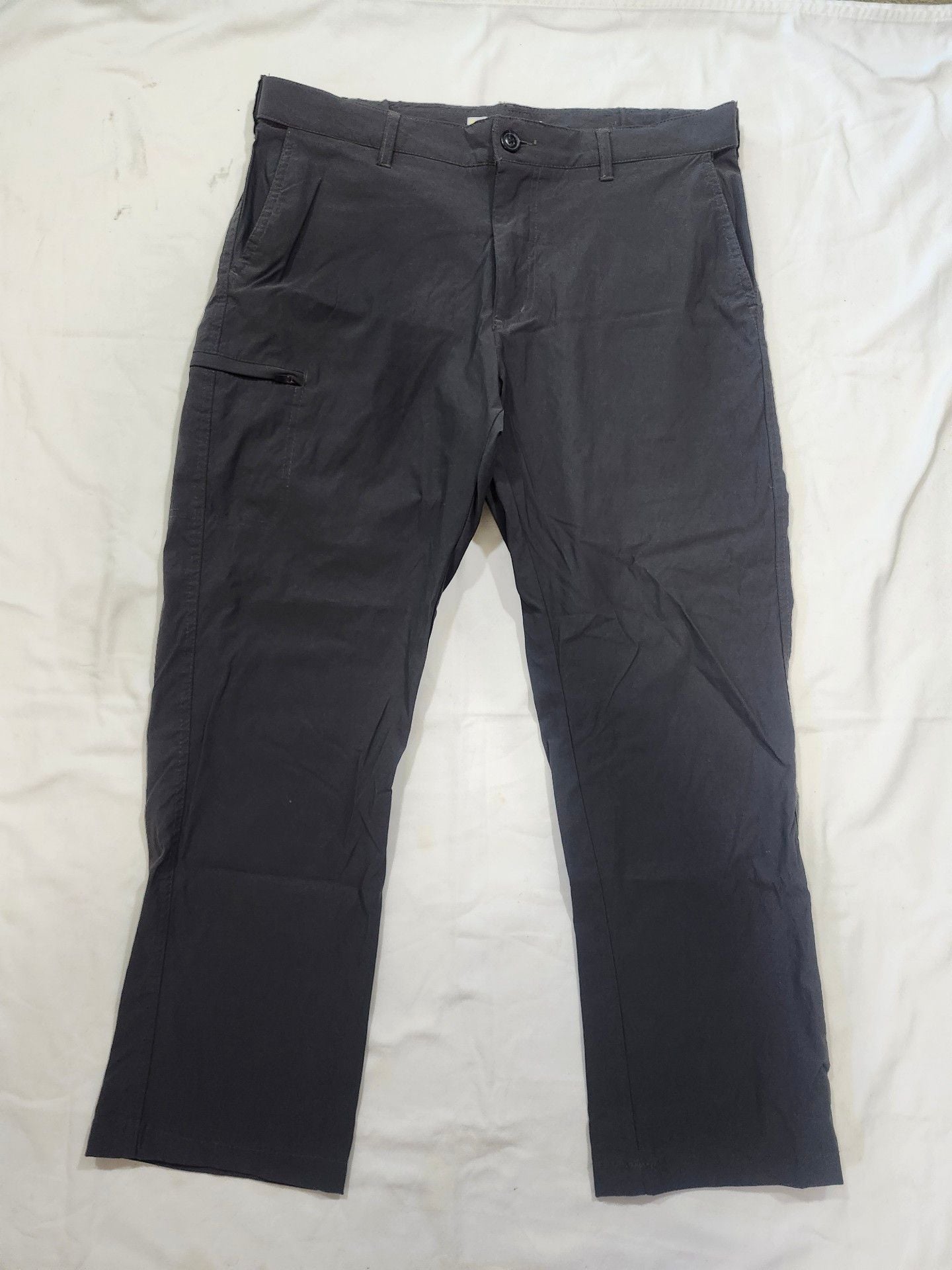 UB Tech Classic Fit Pants 36x30 Gray Technical 3