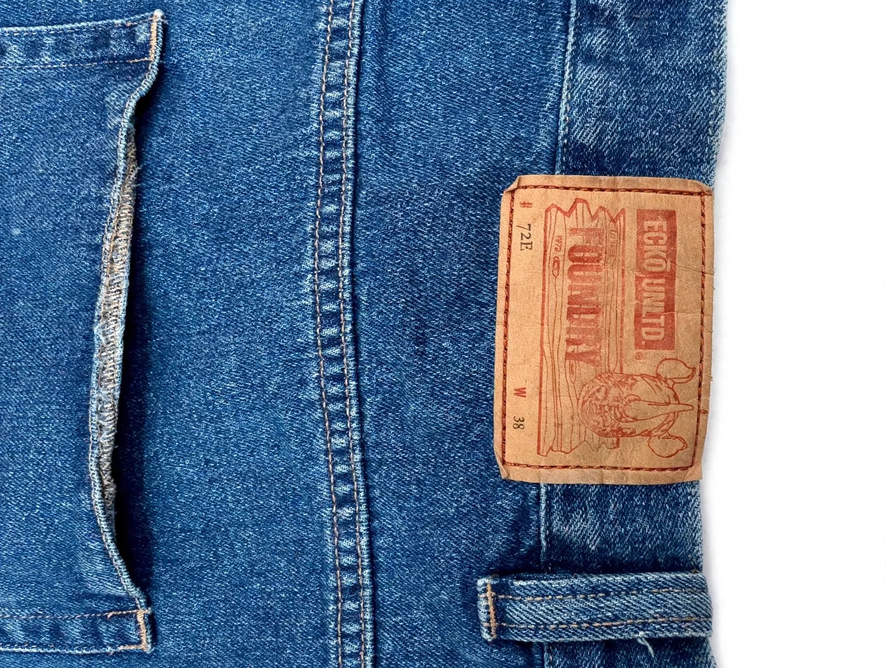 Ecko Unltd Foundry Jeans Size 38x34 Blue Relaxed Denim 9