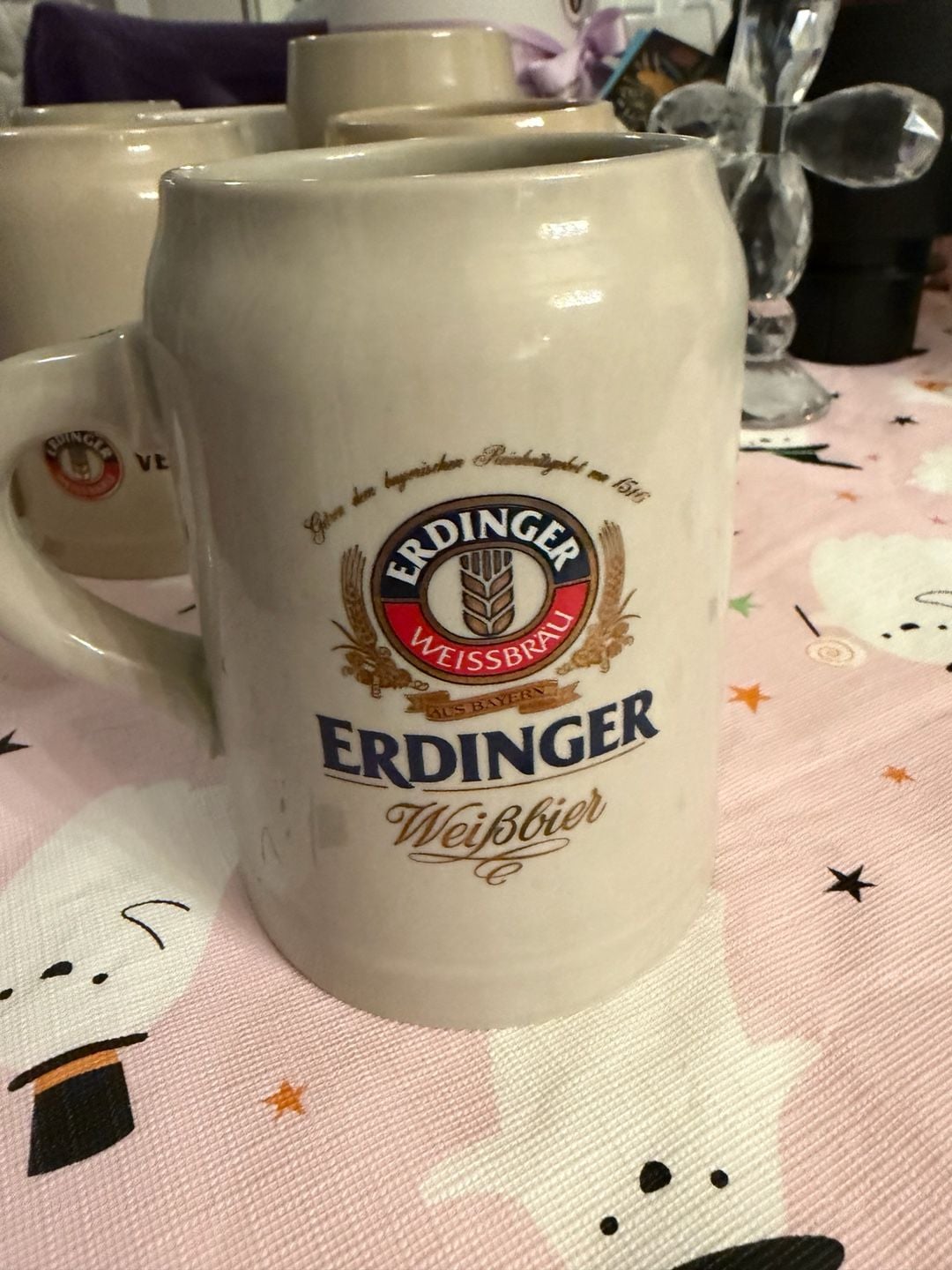 Erdinger Oktoberfest Vail Ceramic Beer Stein Mug 2