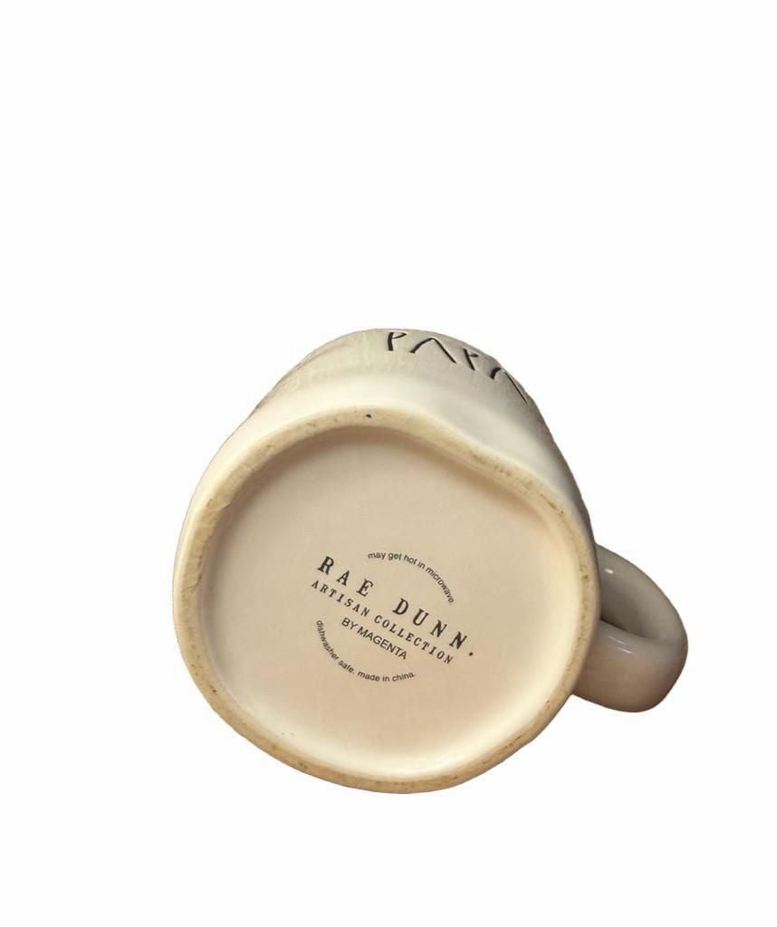 Rae Dunn Artisan Collection PAPA Ceramic Coffee Mug 4