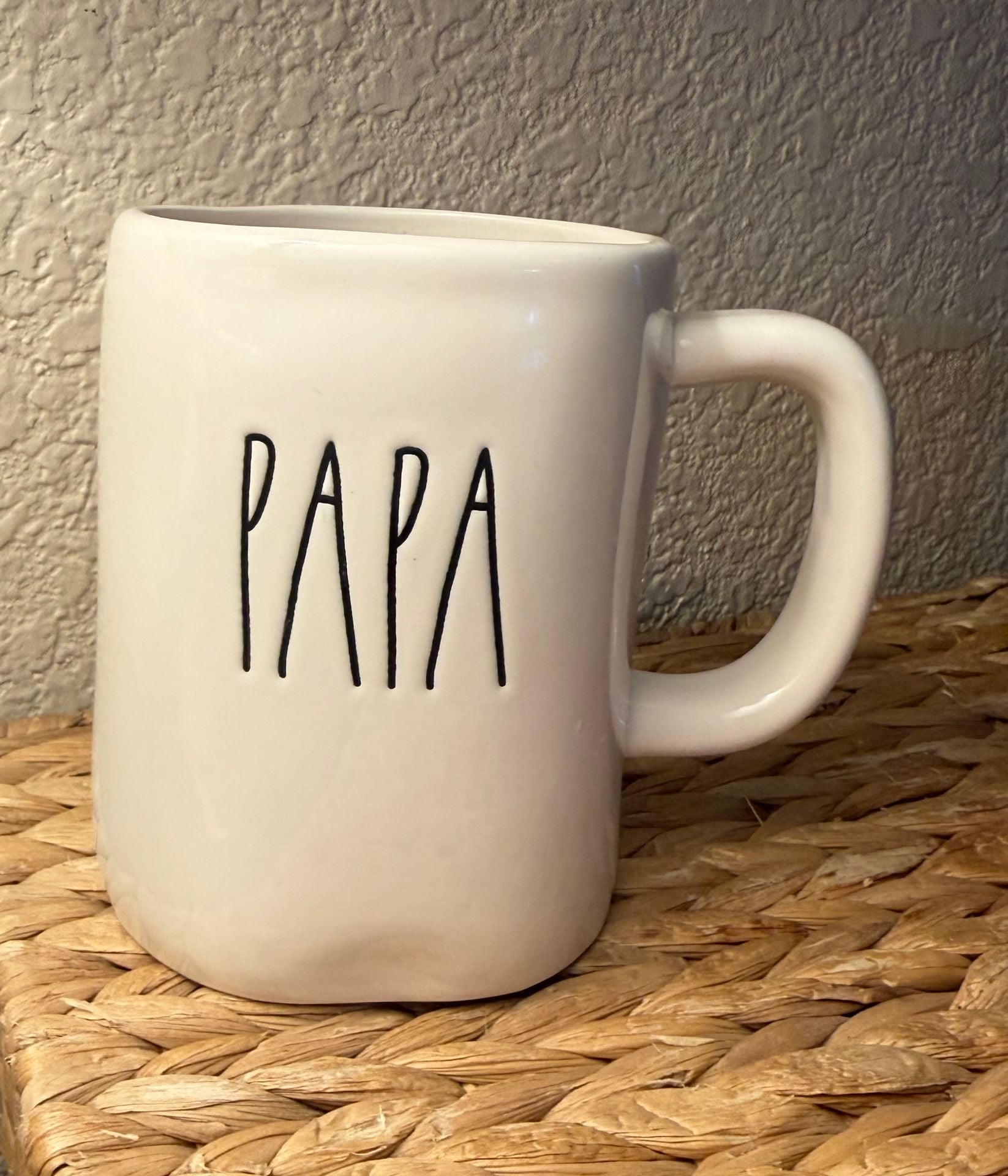 Rae Dunn Artisan Collection PAPA Ceramic Coffee Mug 6