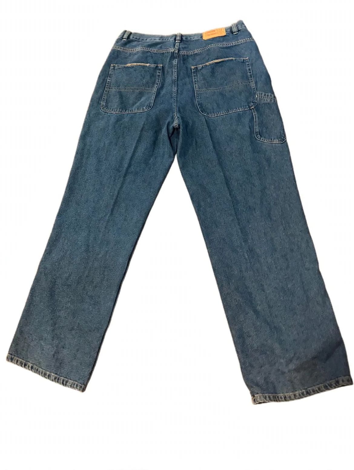 Ecko Unltd Foundry Jeans Size 38x34 Blue Relaxed Denim 4