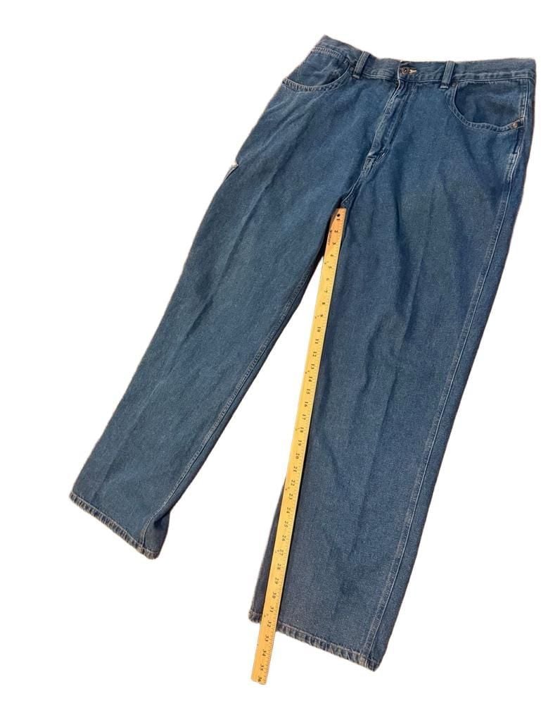 Ecko Unltd Foundry Jeans Size 38x34 Blue Relaxed Denim 7