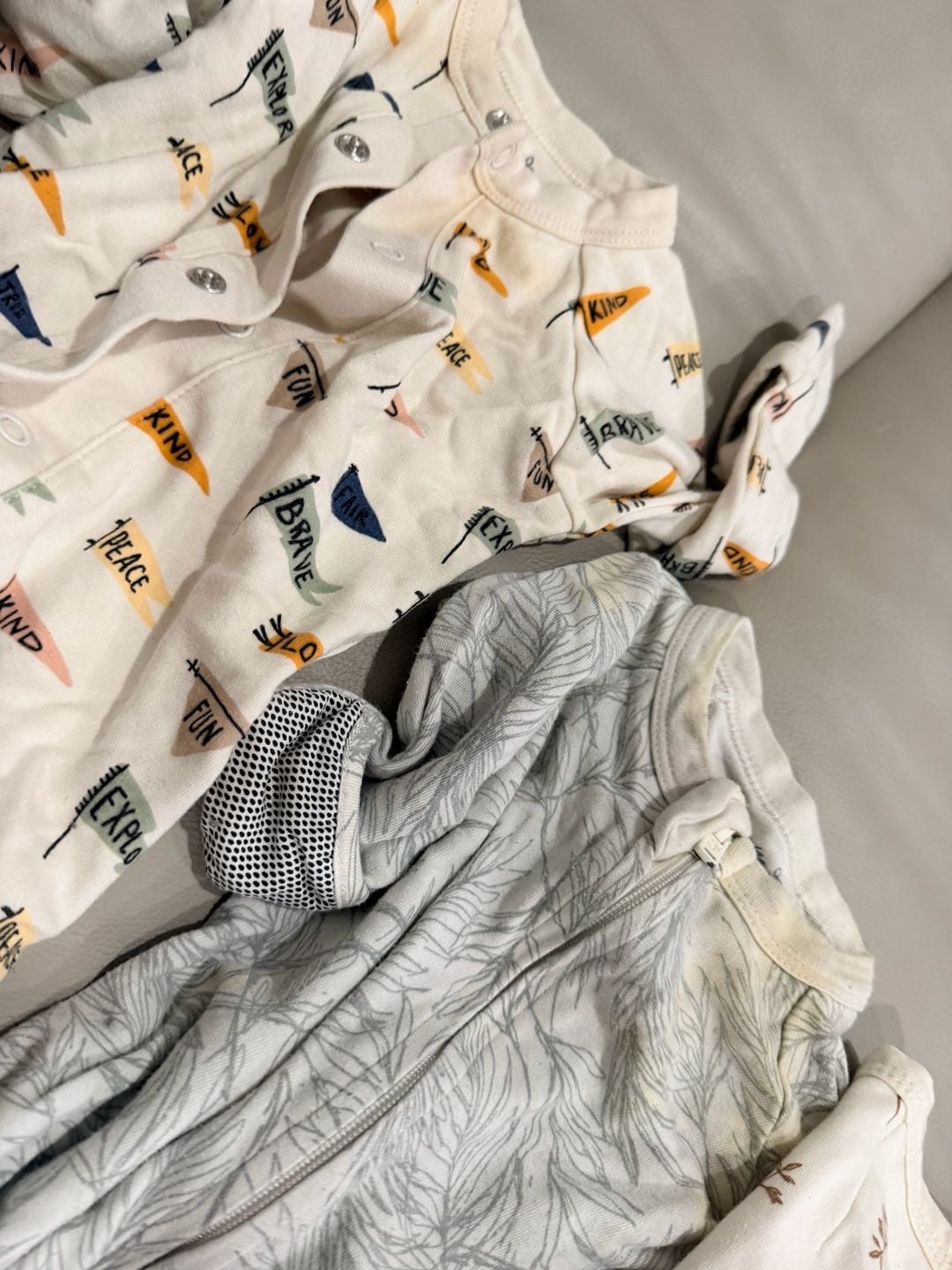 Goumi Play Baby Sleep Bag And Sleeper Lot Size 0-3M 2
