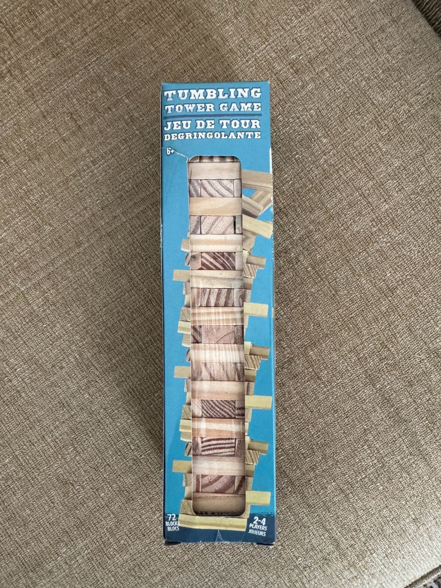 Tumbling Tower Game 72 Wooden Blocks 1