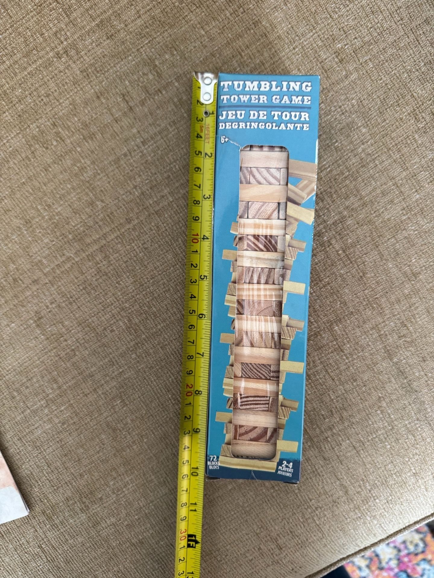 Tumbling Tower Game 72 Wooden Blocks 2