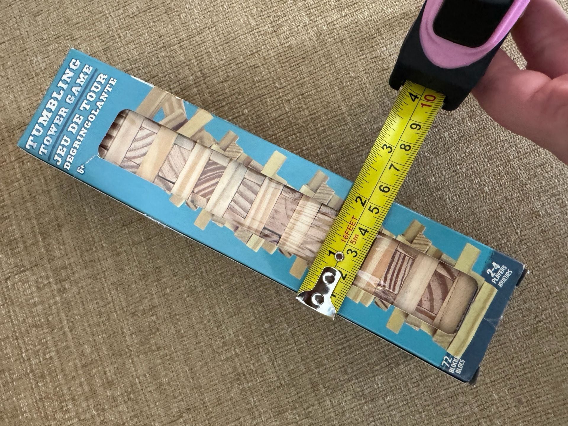 Tumbling Tower Game 72 Wooden Blocks 3