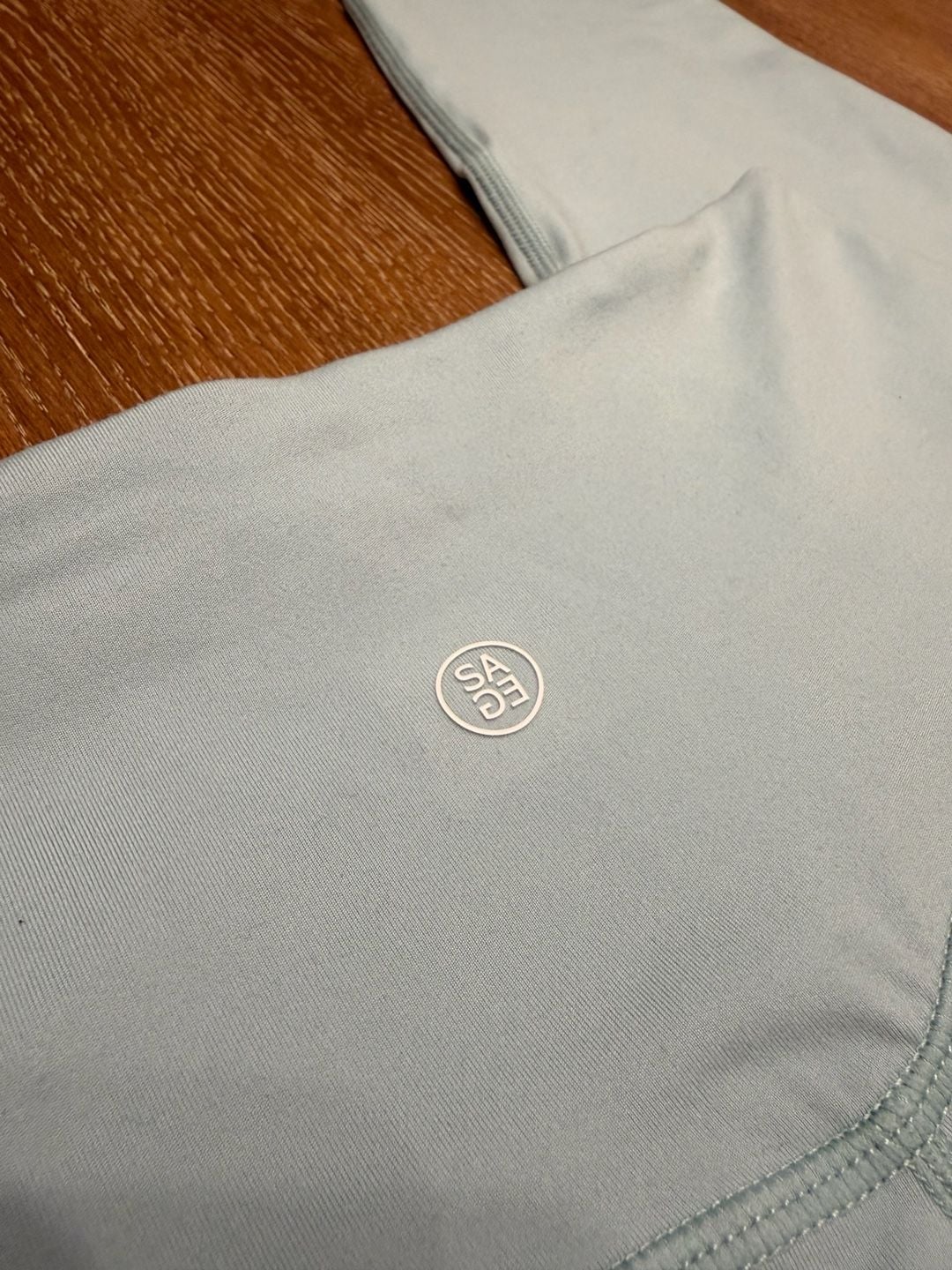 Sage Collective Leggings Size M Light Blue Athletic Pants 3