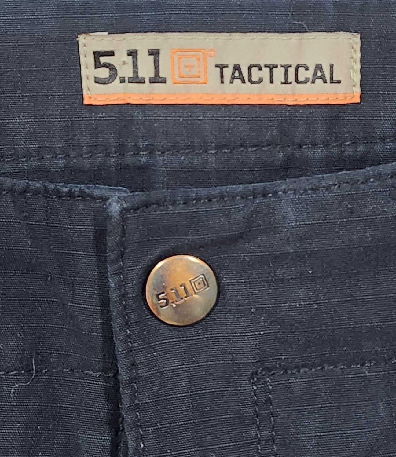 5.11 Tactical Cargo Pants Size 16 regular Navy Blue Straight Fit 3