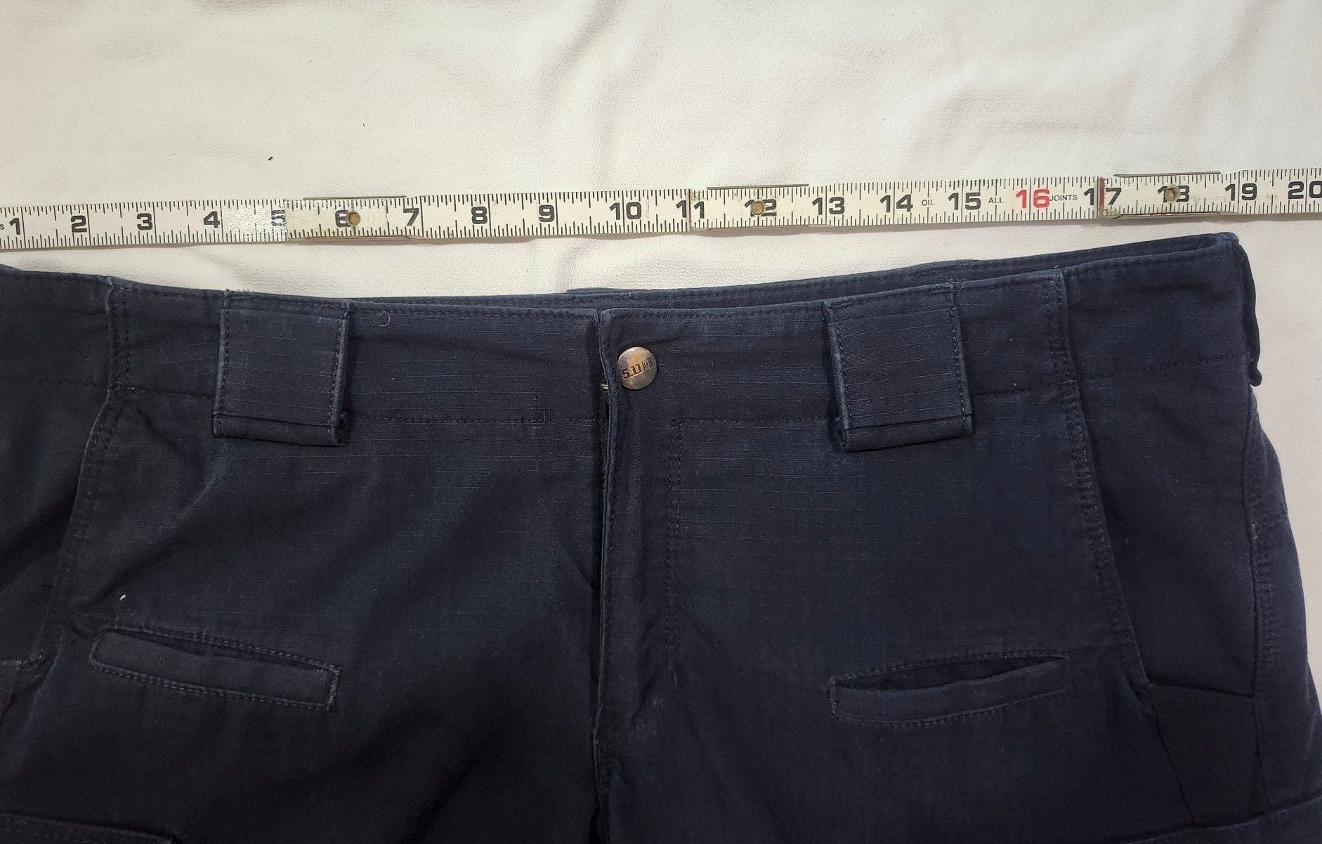 5.11 Tactical Cargo Pants Size 16 regular Navy Blue Straight Fit 5