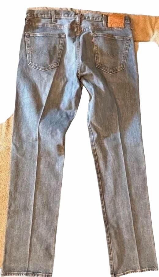 Levi's 501 Bootcut Jeans 38x34 Light Wash Denim 6