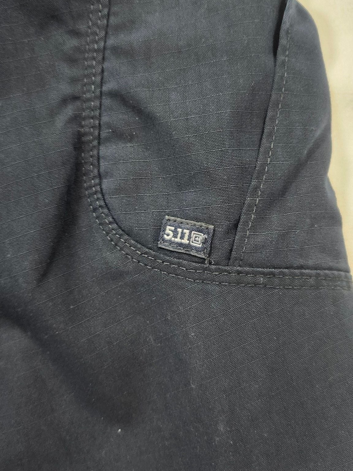 5.11 Tactical Cargo Pants Size 16 regular Navy Blue Straight Fit 8