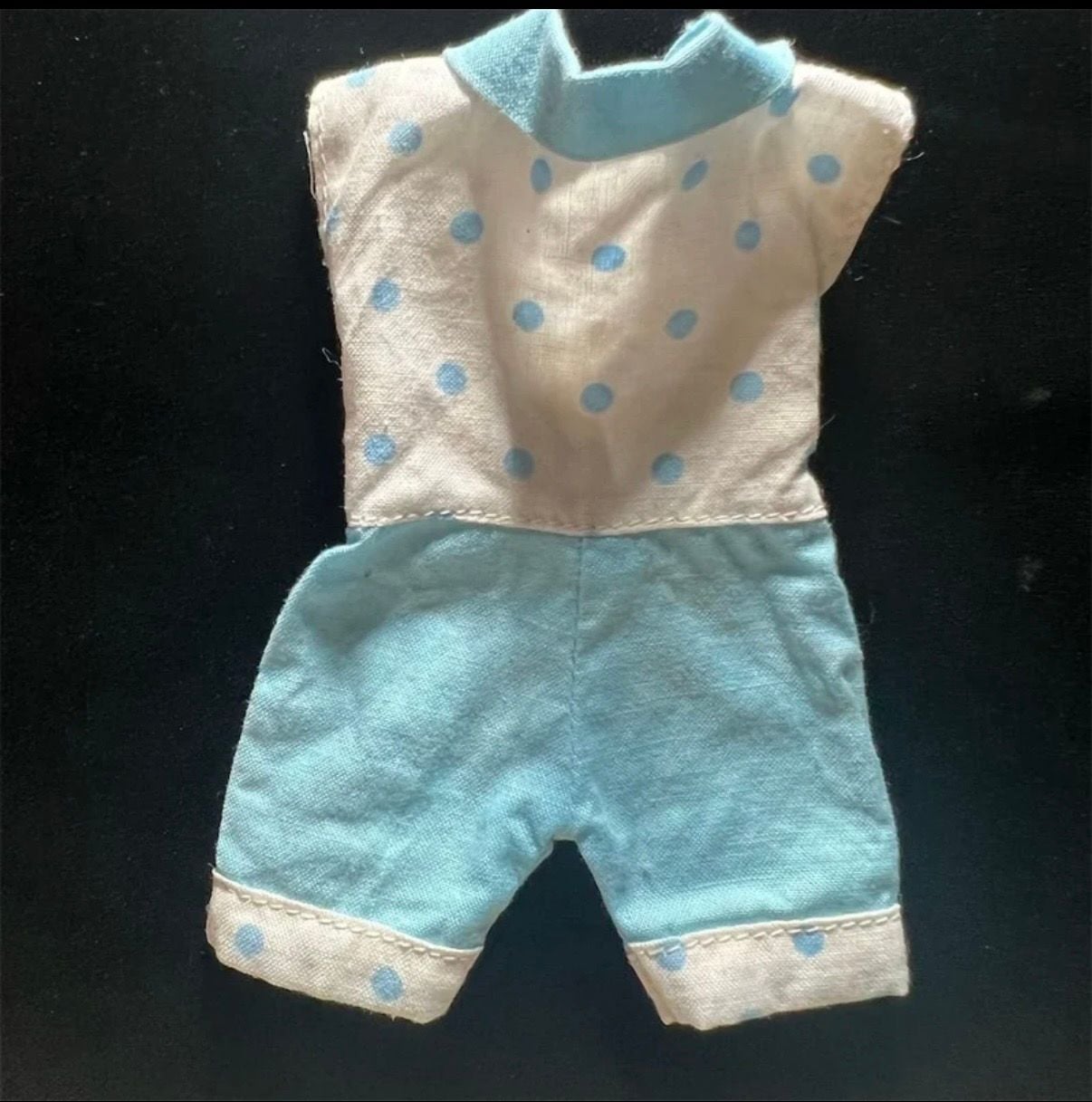 Vogue Dolls Ginny Doll Outfit Polka Dot Romper Blue 1