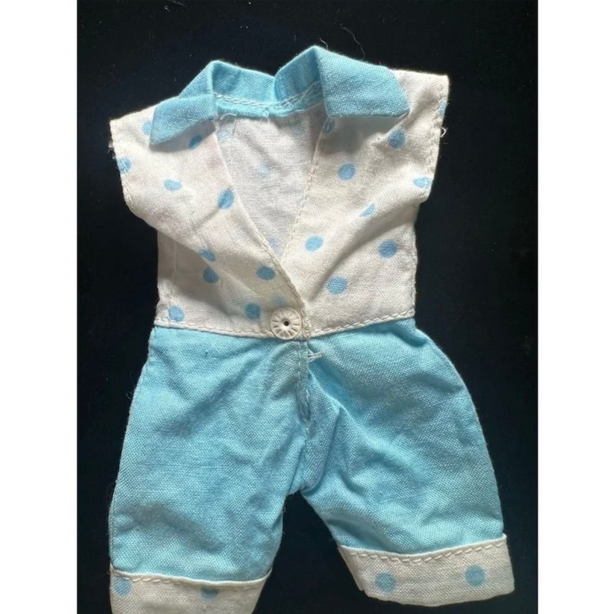 Vogue Dolls Ginny Doll Outfit Polka Dot Romper Blue 2