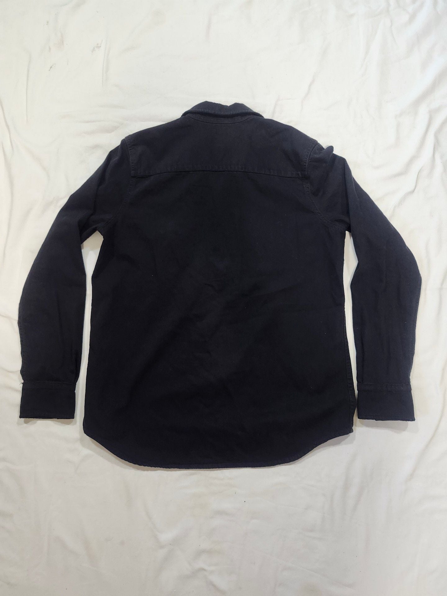 Lucky Brand Western Shirt Size M Black Sorry Not Sorry 7