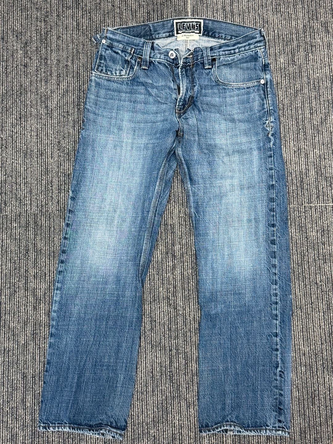 Levi's 514 Slim Straight Jeans Size 30x30 Blue 2
