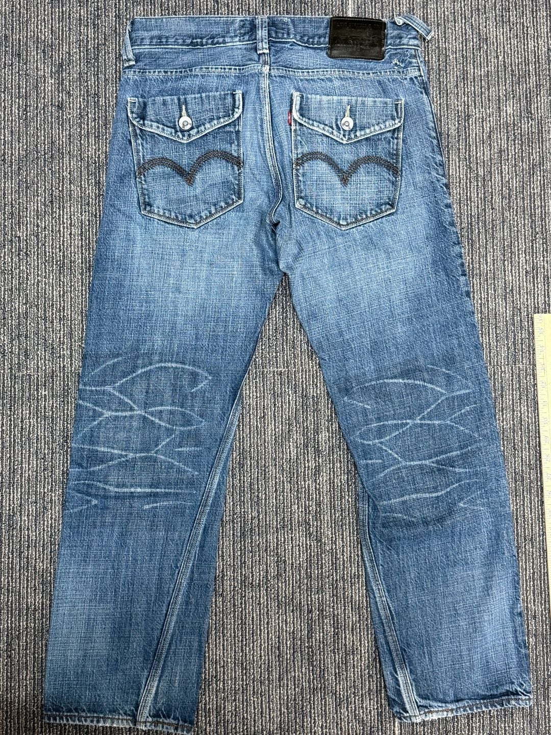Levi's 514 Slim Straight Jeans Size 30x30 Blue 3