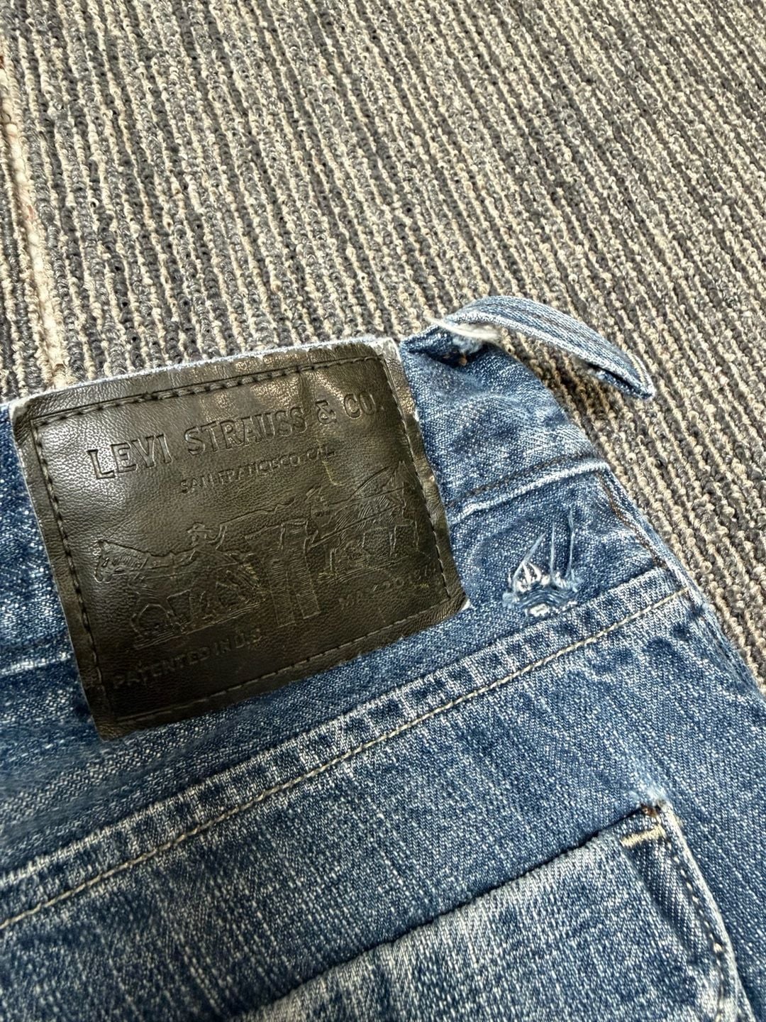 Levi's 514 Slim Straight Jeans Size 30x30 Blue 7