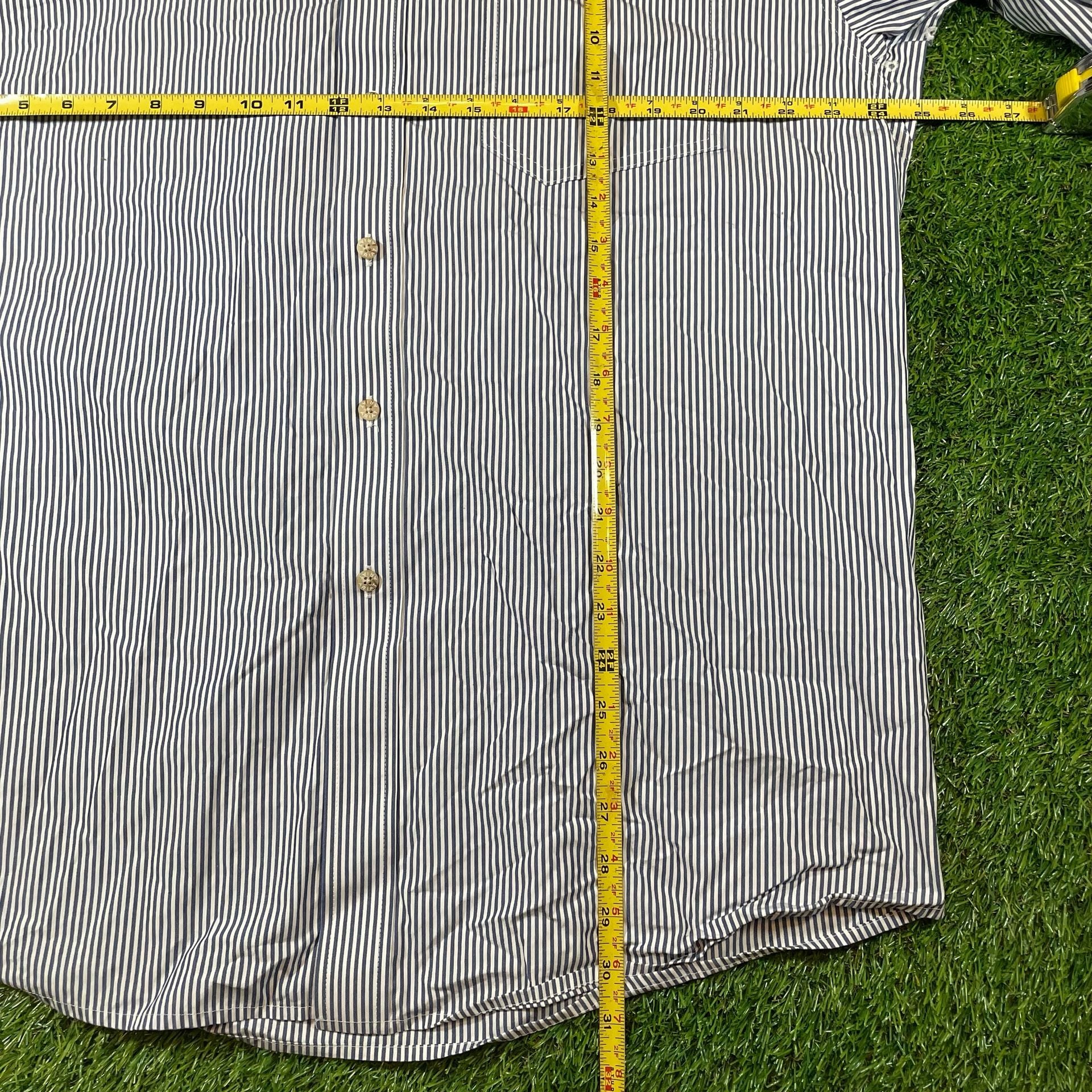 Ariat Pro Series Shirt Size L Striped Button Down 8