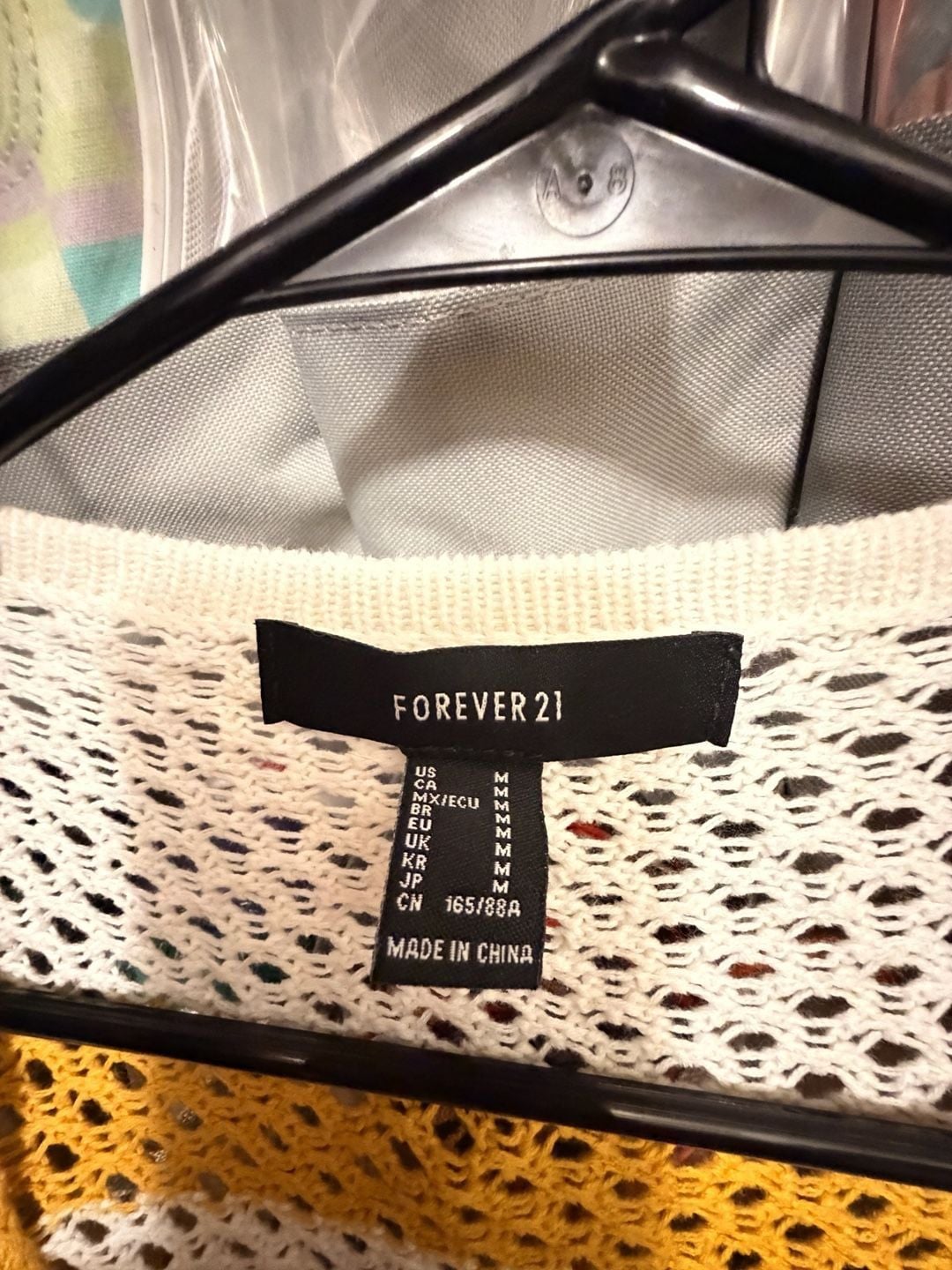 Forever 21 Striped Open Knit Cardigan 4