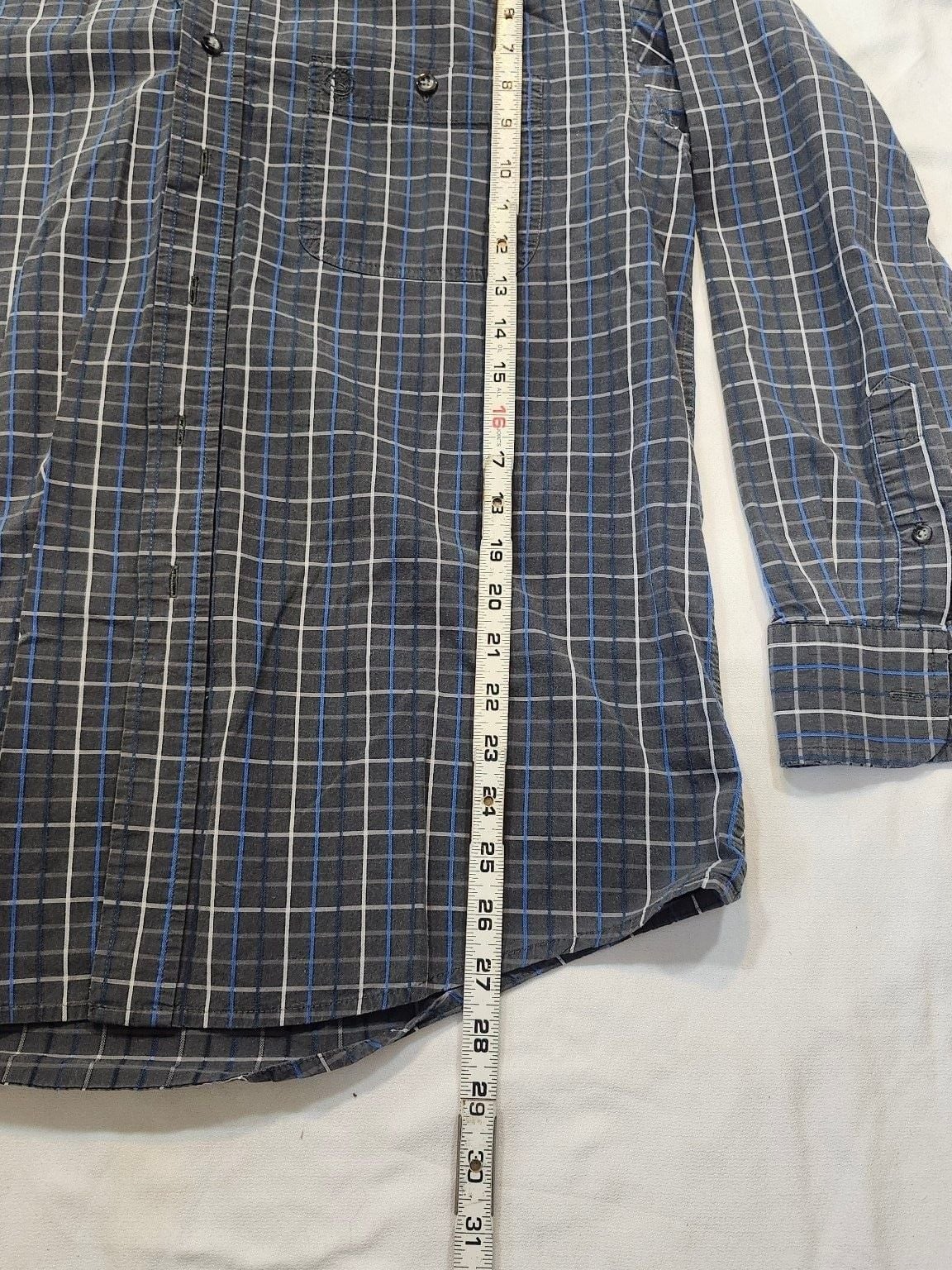 Wrangler George Strait Long Sleeve Button Down Shirt Size L 6