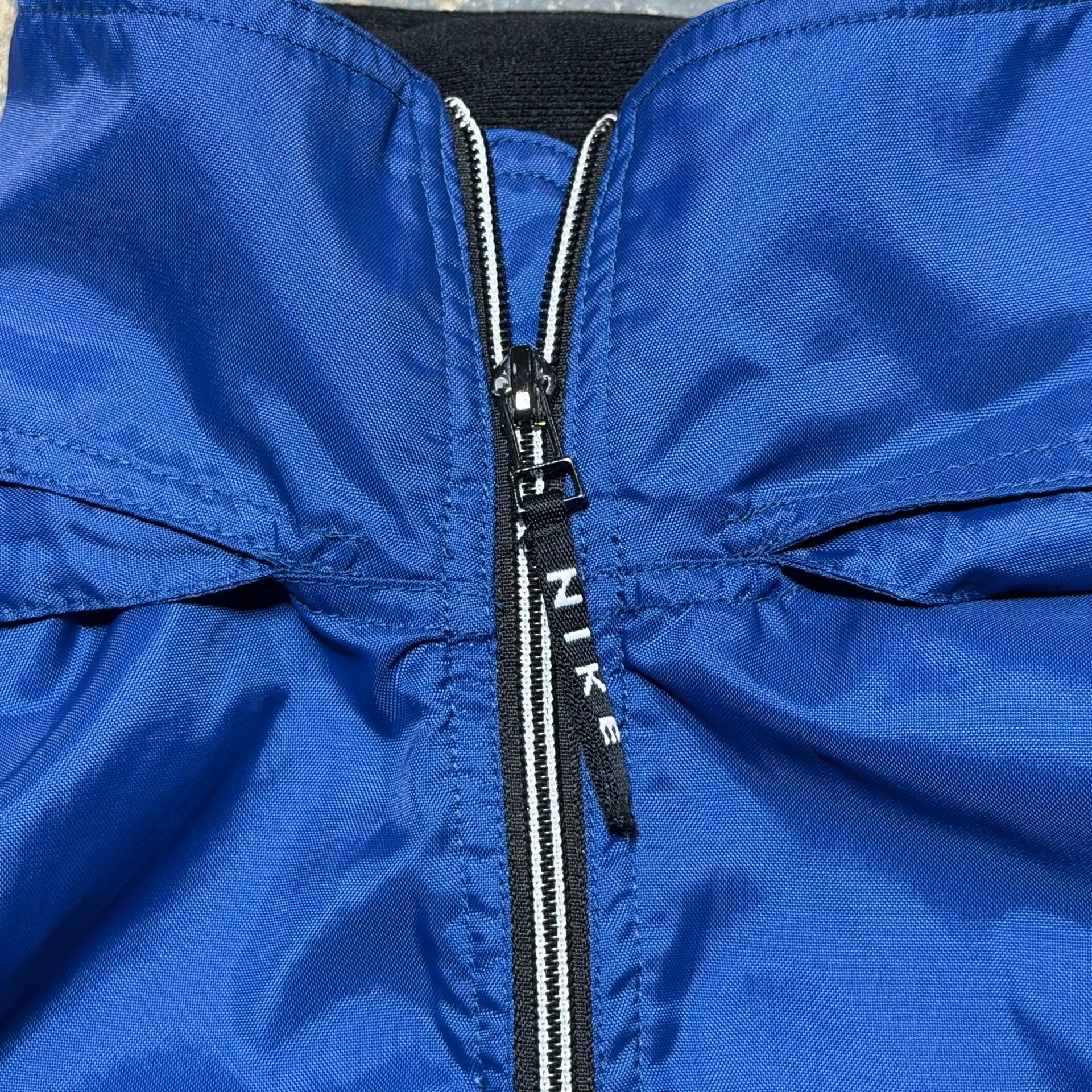 Nike Vintage Anorak Jacket Size L Blue Windbreaker 4