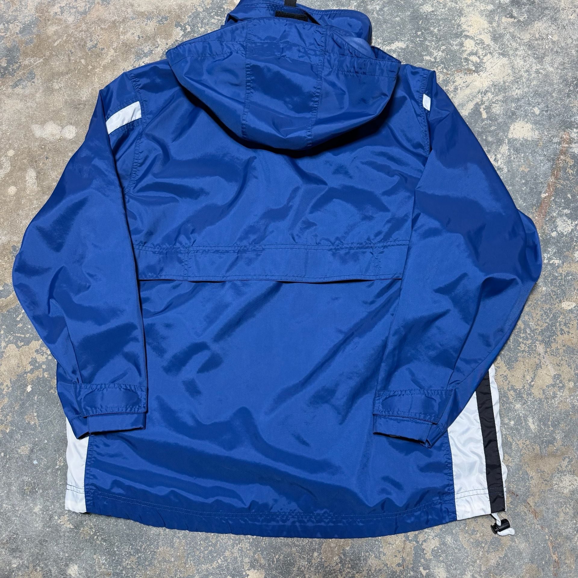 Nike Vintage Anorak Jacket Size L Blue Windbreaker 8
