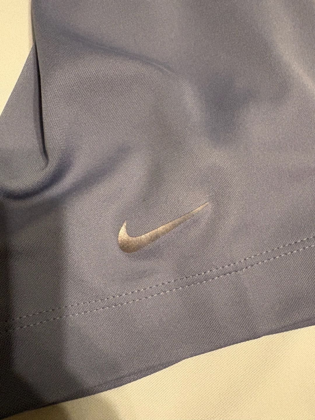 Nike Golf Tour Performance Polo Shirt Size L Gray Blue Dri-Fit 585820-047 4