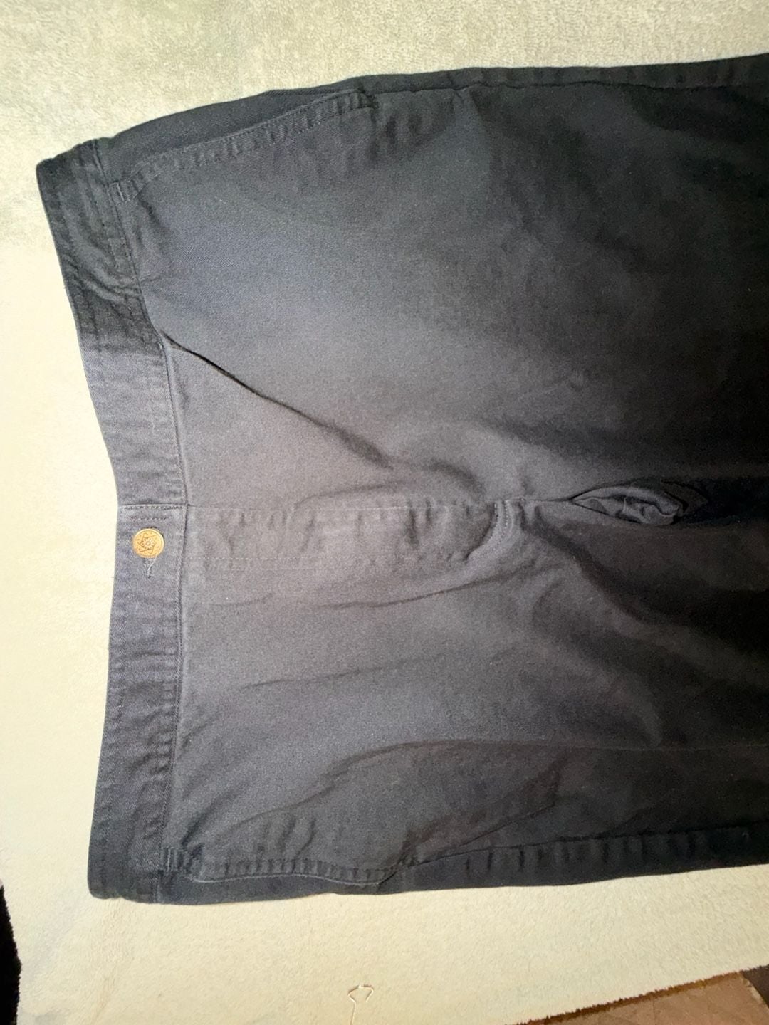 Westbound Pants Size 14 Black Cotton Blend Casual Straight Leg 3