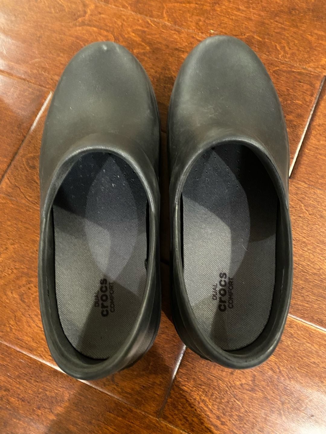 Crocs On-The-Clock Work Clog Size W11 Black Slip Resistant 3