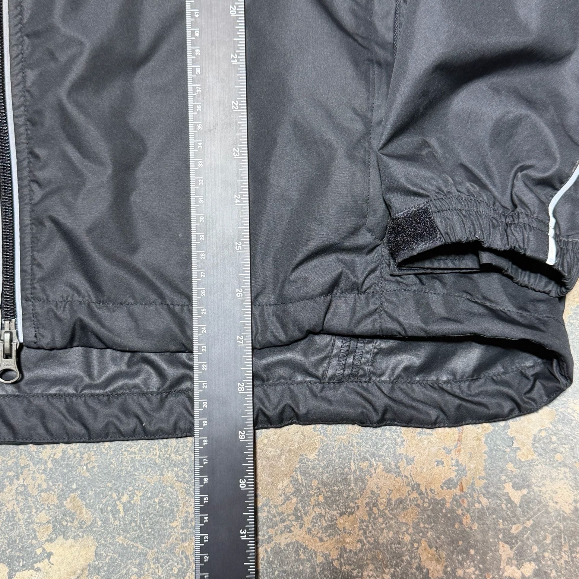 Vintage Nike Clima-Fit Full Zip Jacket Black Windbreaker 5