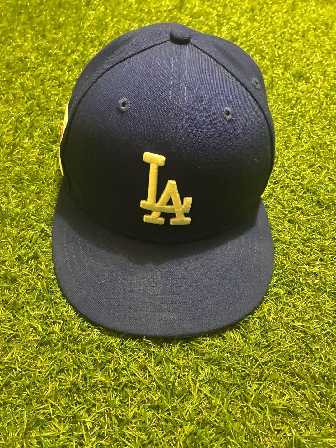 New Era Los Angeles Dodgers Hat Navy Japan Flag Patch 3