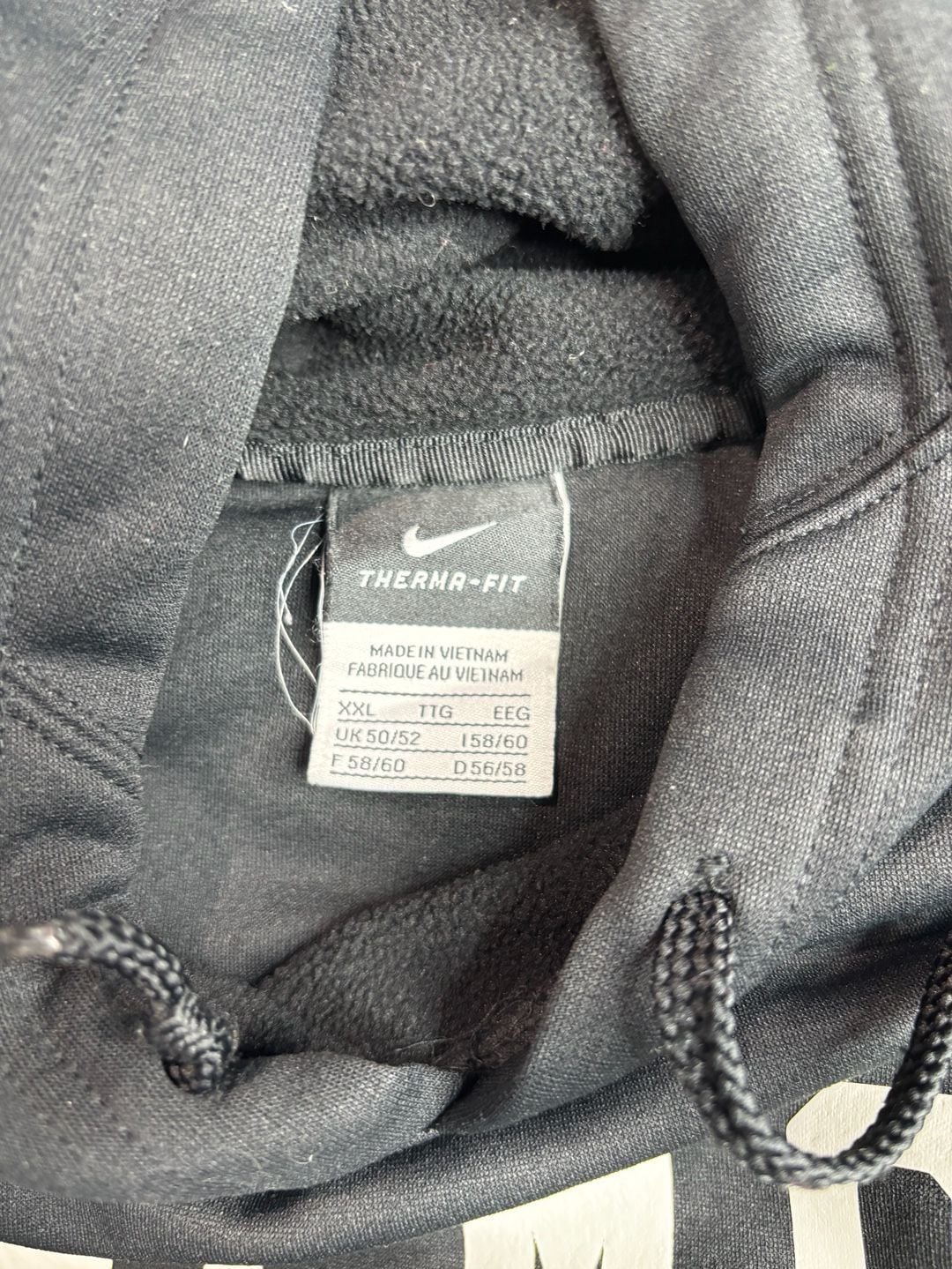 Nike Therma-Fit OLMC Basketball XXL Hoodie Black 3