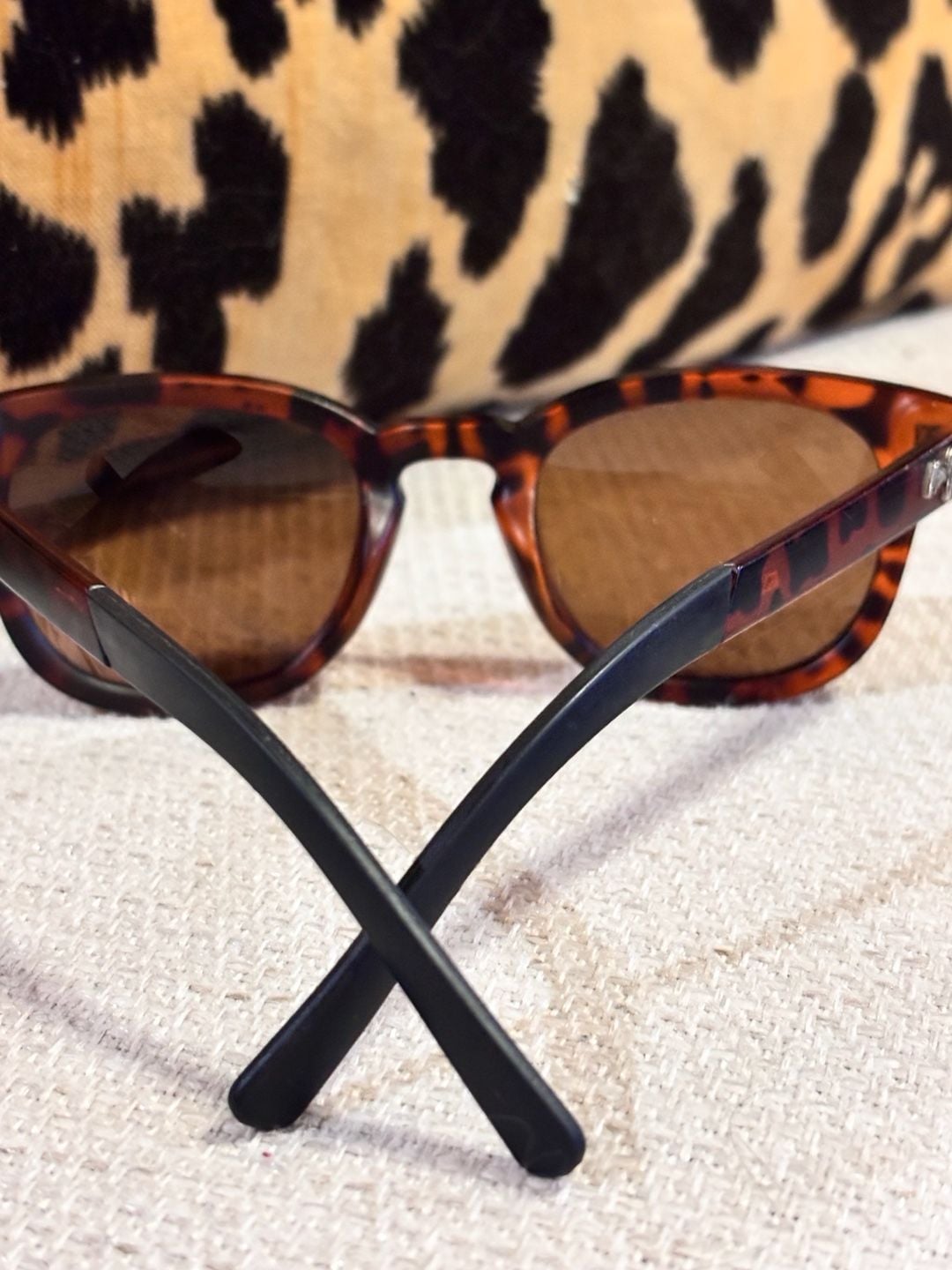 Maui Jim Sunglasses Tortoise Shell Frame Brown Lenses 4