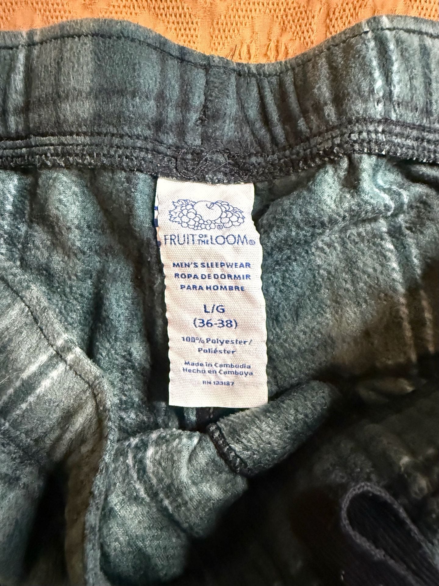 Fruit Of The Loom Pajama Pants Size Large 6