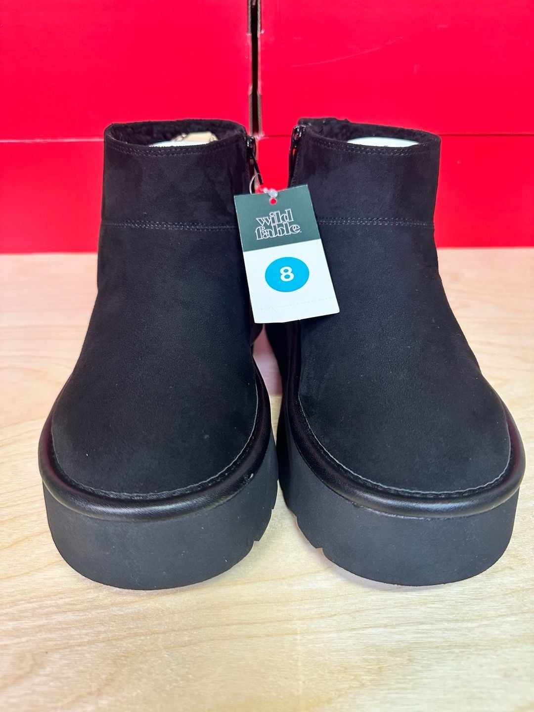 Wild Fable Platform Boots Size 8 Black 2